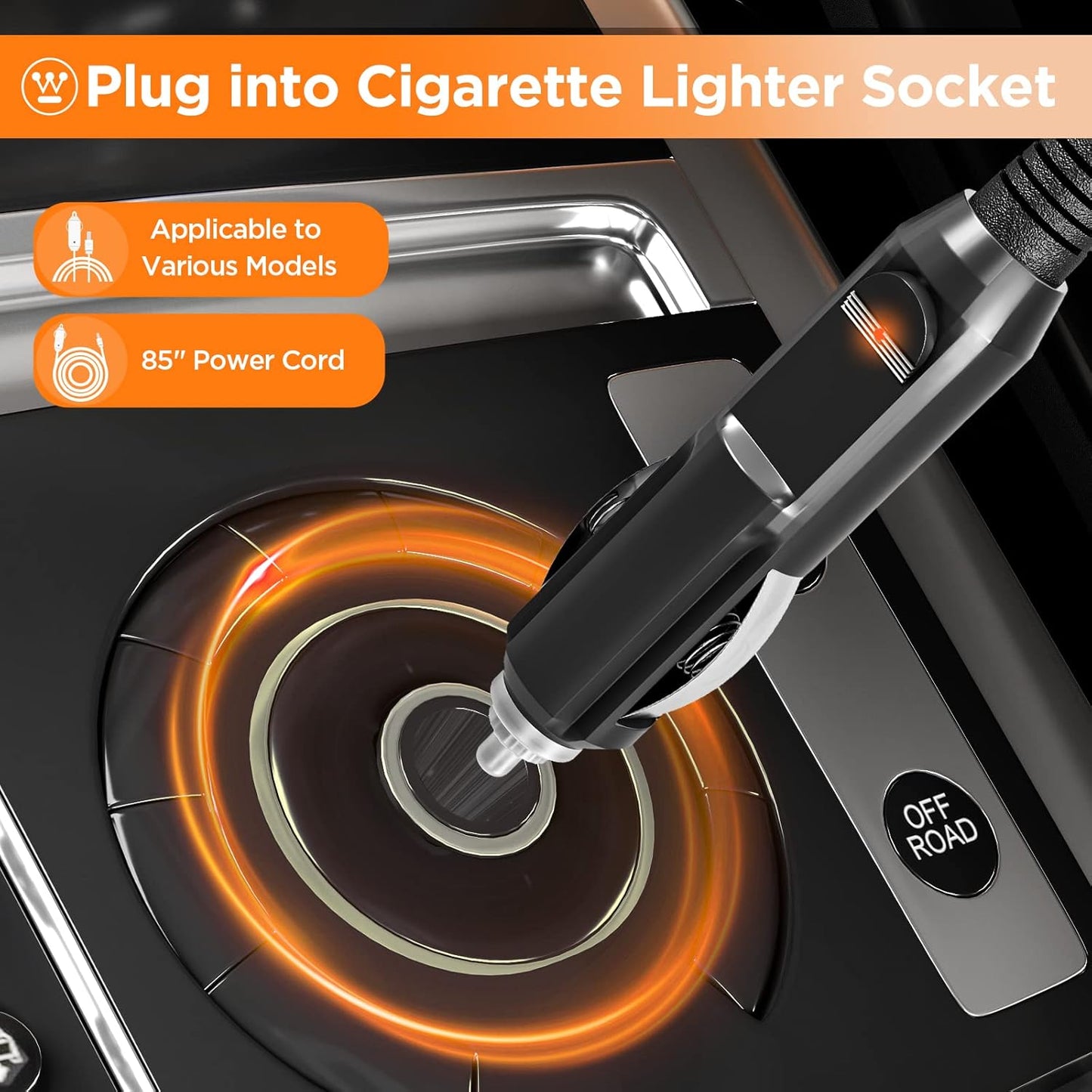 Heated Car Blanket with 3 Heating Levels, 4 Hours Auto Off, 12 Volt Electric Blanket for Car, Truck, SUV, RV, Machine Washable, 59" X 43”, (Grey Buffalo Plaid) TRUCK DRIVER