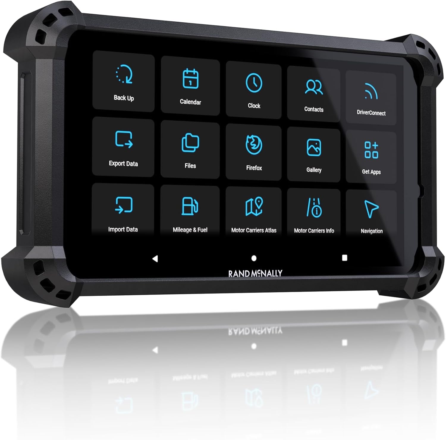 Truck GPS for Truckers with Navigation System, Speed Camera Alerts & Live Traffic Weather and Fuel Updates - Essentials Truck Accessory for Commercial Drivers - Rand Tablet 6 Inch TRUCK DRIVER