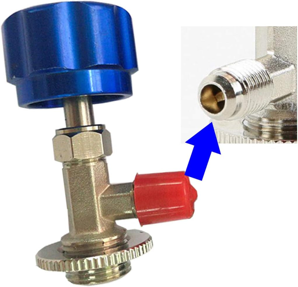 M12 1/4'' SAE R12 R22 R600A Refrigerant Can Tap Dispensing Valve