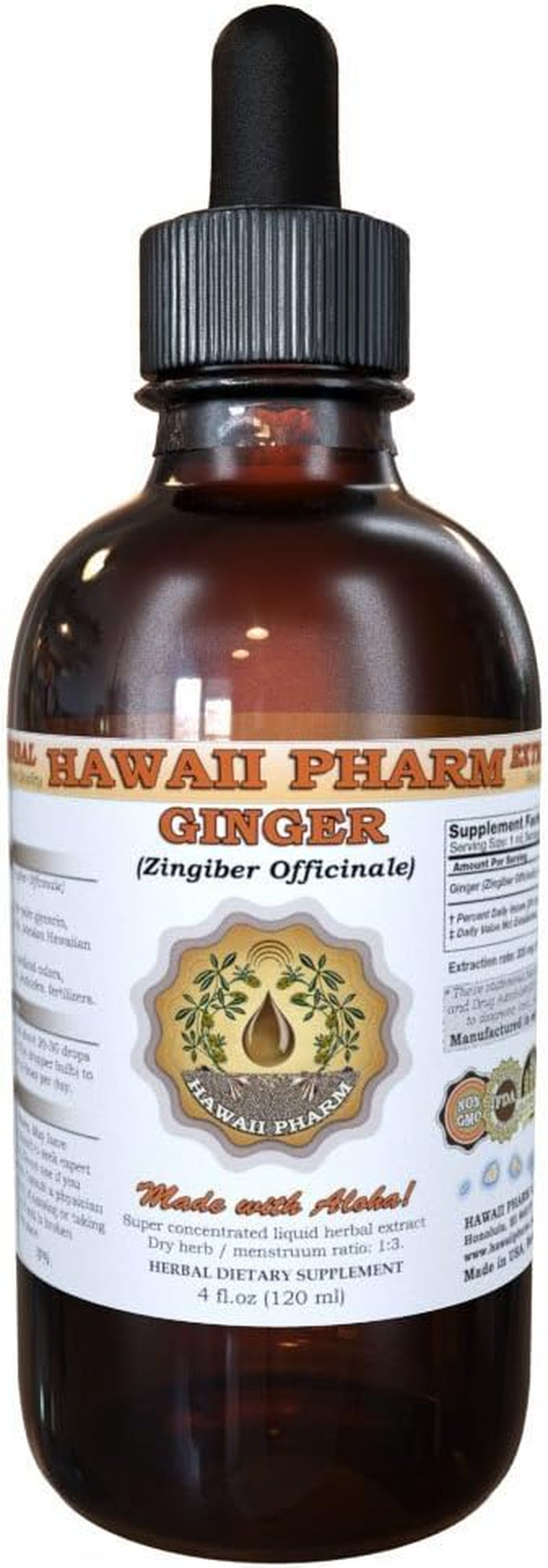 Ginger (Zingiber Officinale) Liquid Extract 2 Oz TLBH