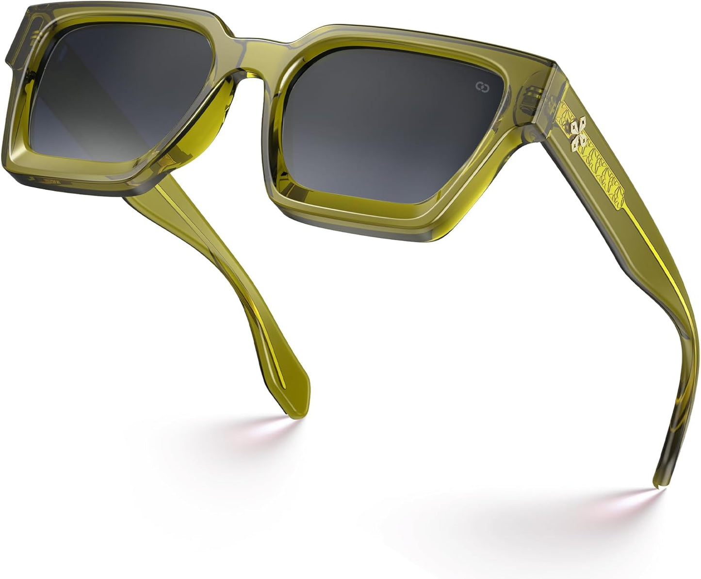 Fashion 100% UV400 Protection Rectangle TR90 Y2K Sunglasses Accessories for Women Men RIVER