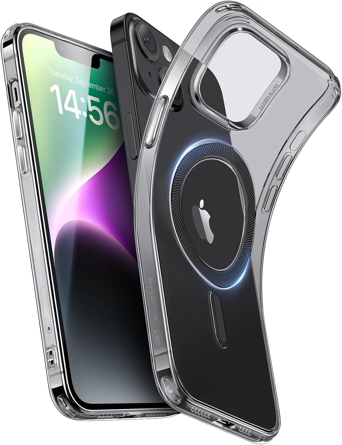 for Iphone 16E Case, for Iphone SE 4 Case Compatible with Magsafe, Camera Protection, Shockproof Thin Cover, Resists Yellowing Scratches, Magnetic Iphone Case for 16E, Zero Series,Frosted Black