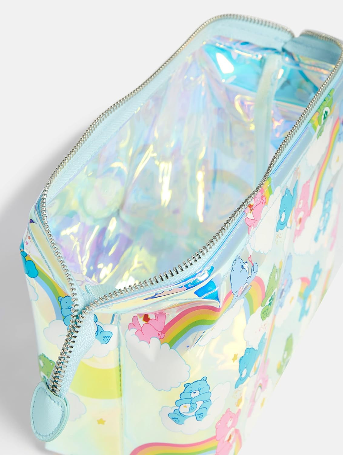 Wash Bag - Disney Care Bears Toiletry Bag, Clear Makeup Bag, Ideal for Cosmetics, Travel Accessories, Cute Toiletries Essentials Bag for Women, Girls, and Kids, Pencil Case UK