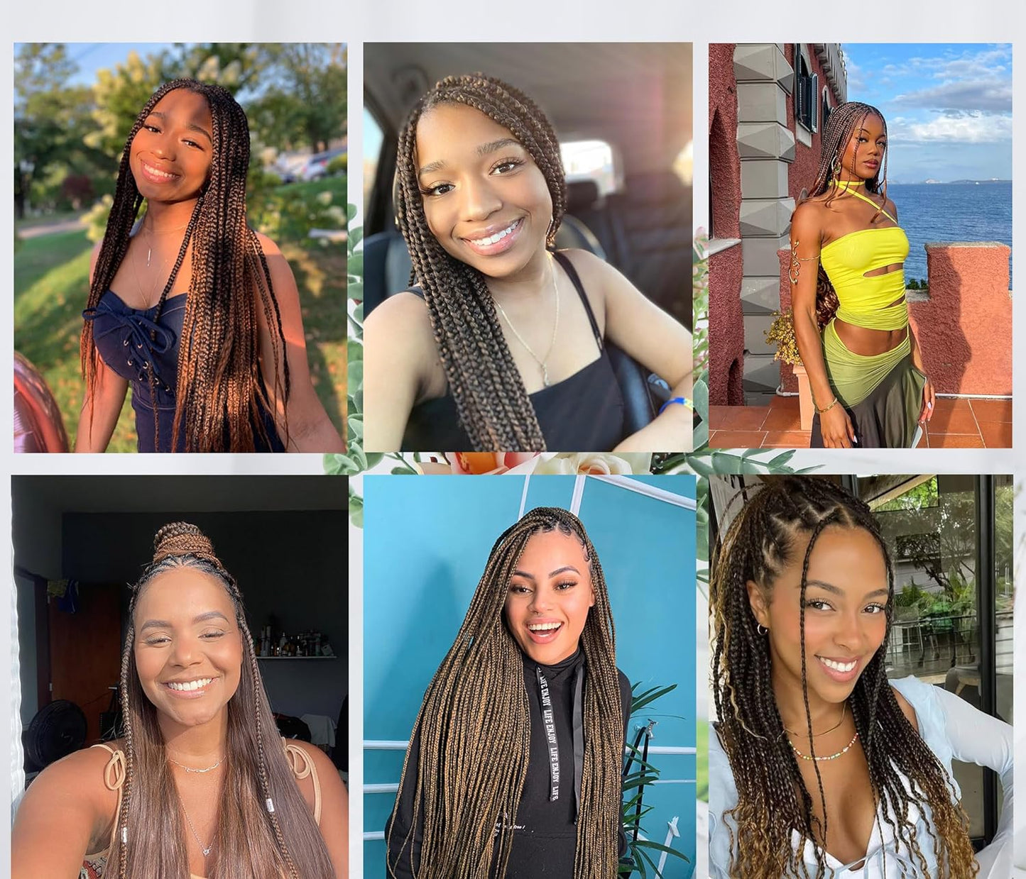 Prestretched Braiding Hair 18 Inch Ombre Braiding Hair Pre Stretched 8 Packs Hot Water Setting Yaki Texture Hair Braids 1B/30/27