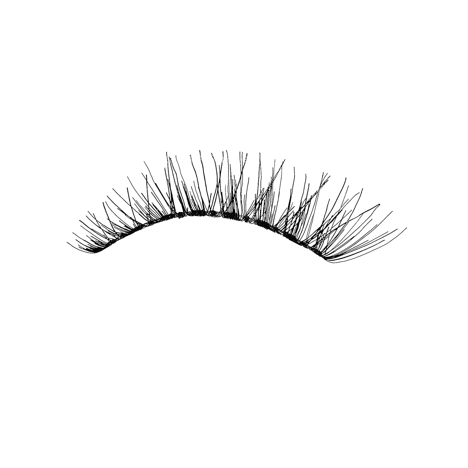 so Wispy, False Eyelashes, 'Style #11', 12 Mm, Includes 5 Pairs of Lashes, Contact Lens Friendly, Easy to Apply, Reusable Strip Lashes, Glue On, Mulitpack