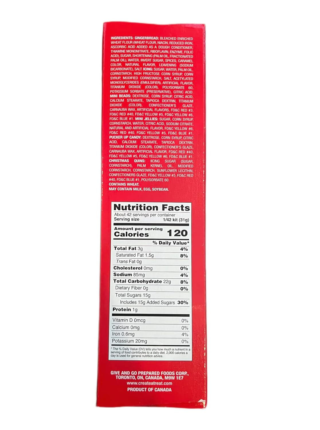 E-Z Build Gingerbread Houses, Value 2-Pack, 46.1 Ounces