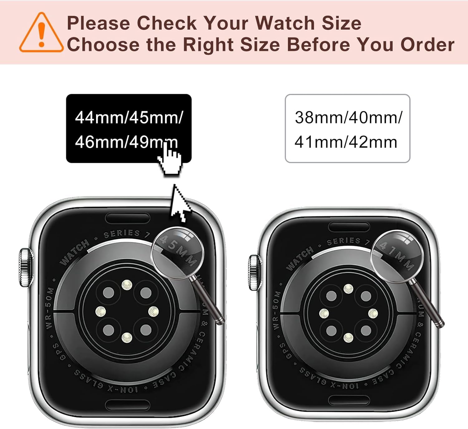 Compatible with Apple Watch Band 44Mm 45Mm 46Mm(Series 10) 49Mm,Stainless Steel Mesh Loop Magnetic Clasp for Iwatch Ultra Series 9 8 SE 7 6 5 4 Women Men -49/46/45/44Mm Black
