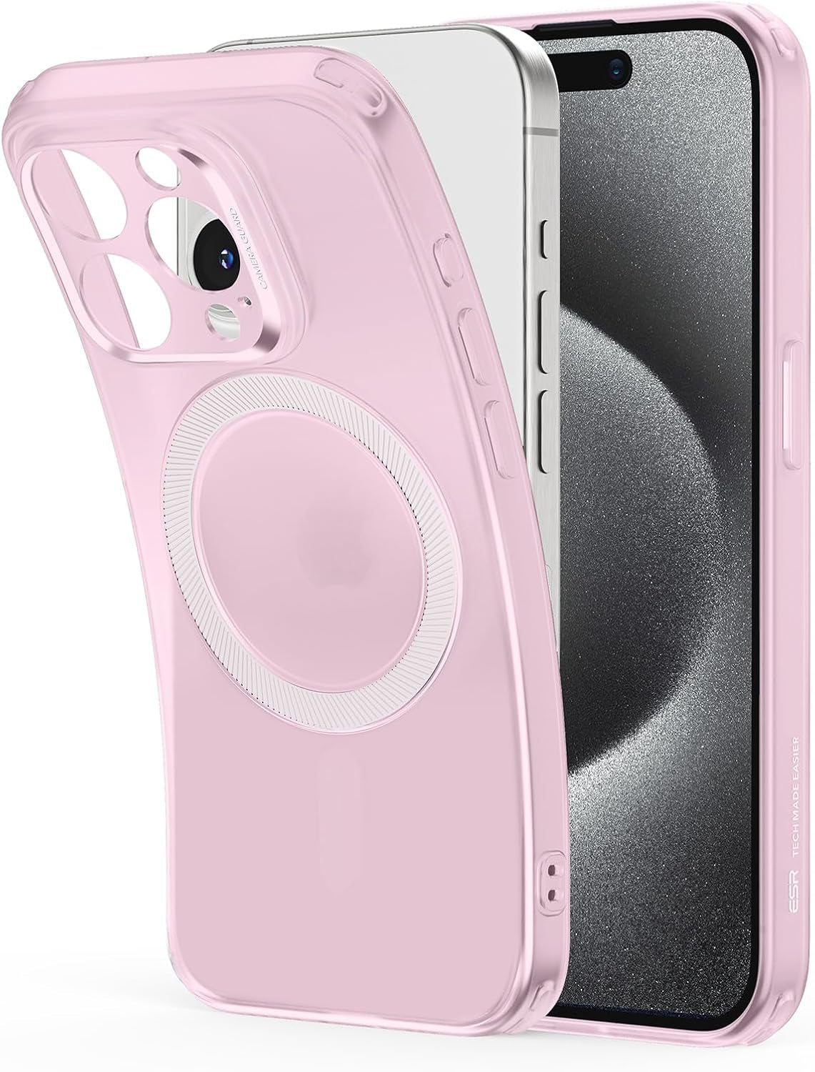 for Iphone 16E Case, for Iphone SE 4 Case Compatible with Magsafe, Camera Protection, Shockproof Thin Cover, Resists Yellowing Scratches, Magnetic Iphone Case for 16E, Zero Series,Frosted Black