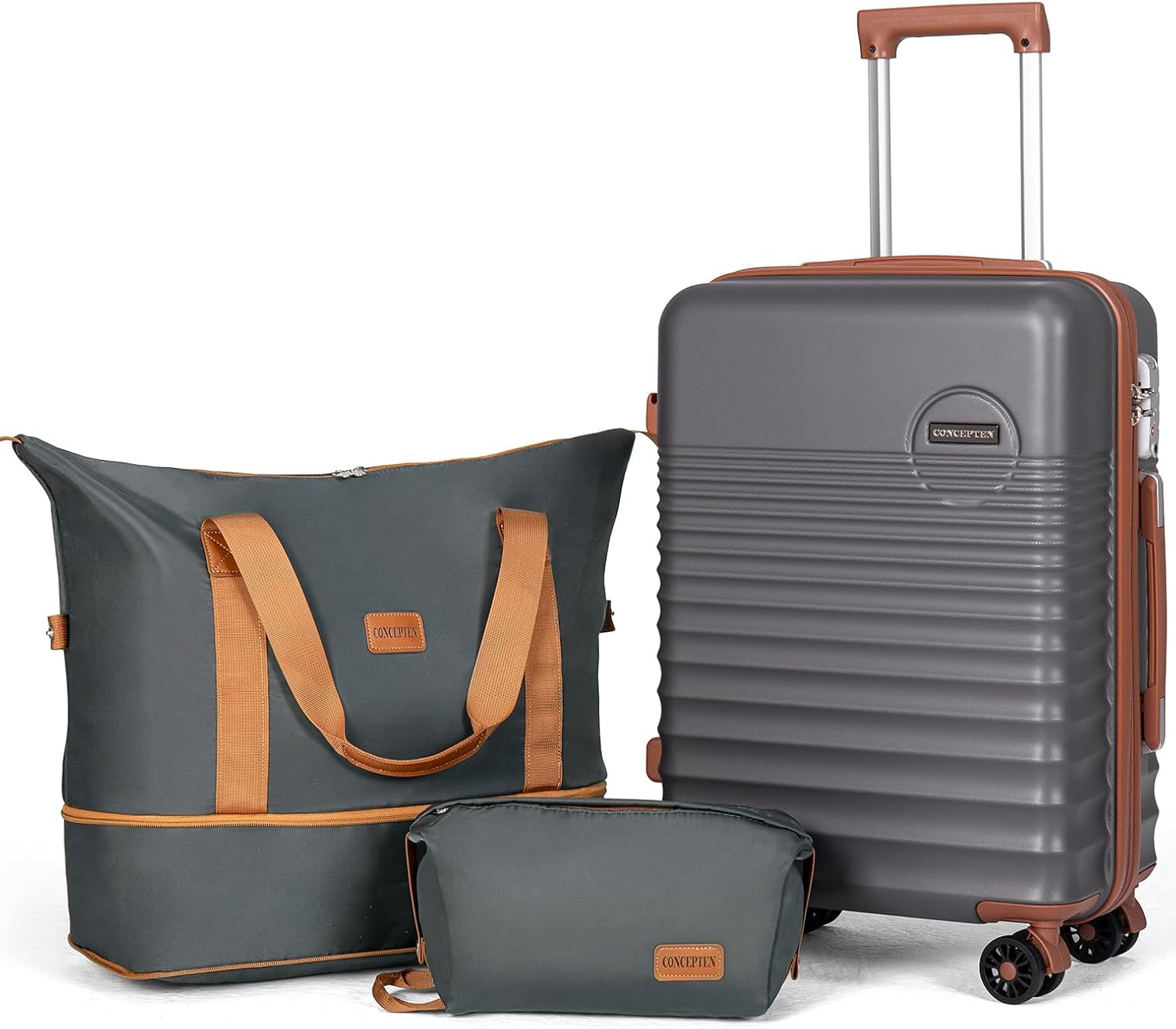 Luggage Sets 5 Piece, Suitcases with Wheels, Hardshell Suitcase Set, ABS Carry on Luggage Set with TSA Lock, Travel Luggage