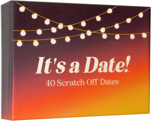 , 40 Fun and Romantic Scratch off Date Ideas for Him, Her, Girlfriend, Boyfriend, Wife, or Husband, Perfect for Date Night, Couples Gift for Valentine'S Day, Anniversaries, and Birthdays
