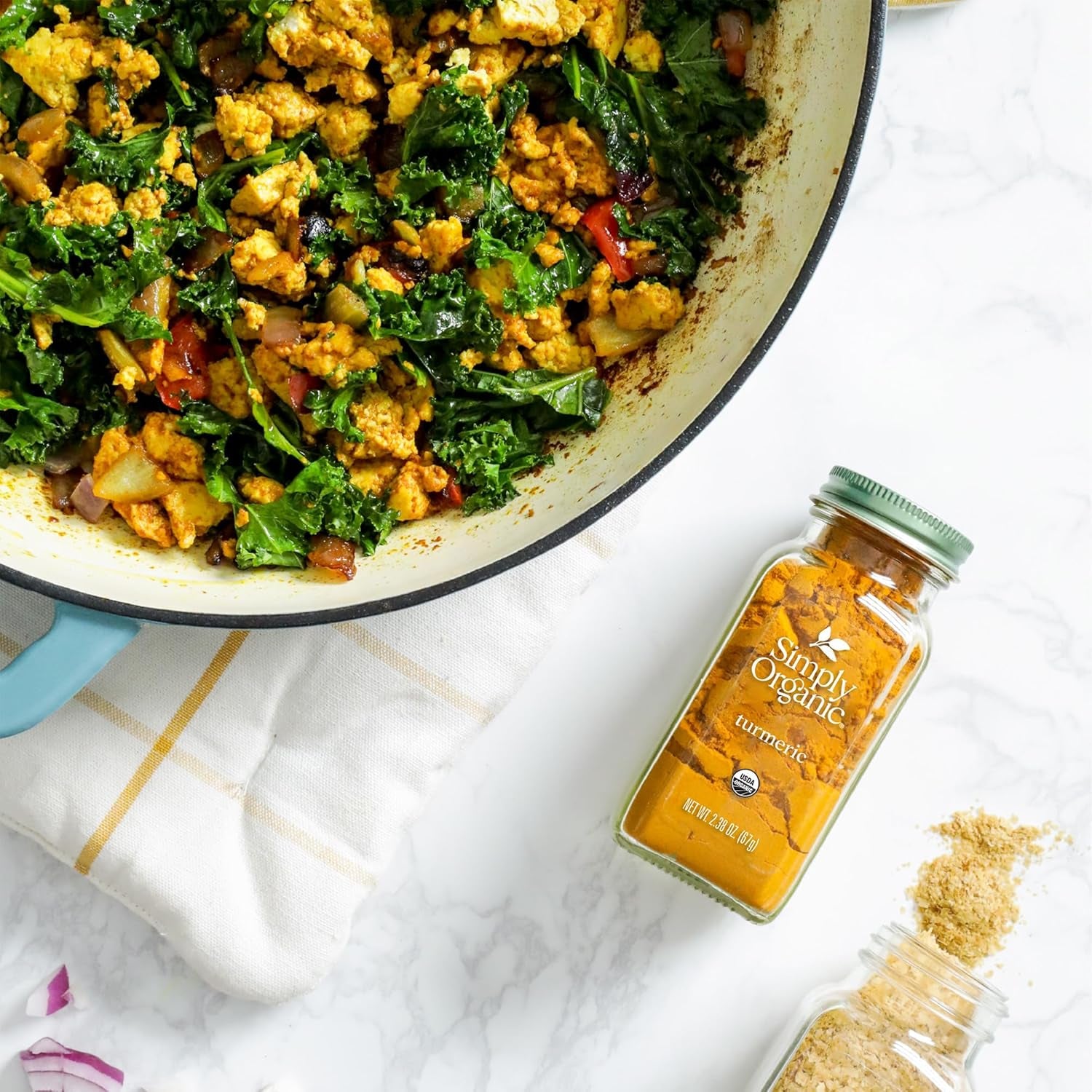 Ground Turmeric Root, Certified Organic | 2.38 Oz | Curcuma Longa L. TLBH