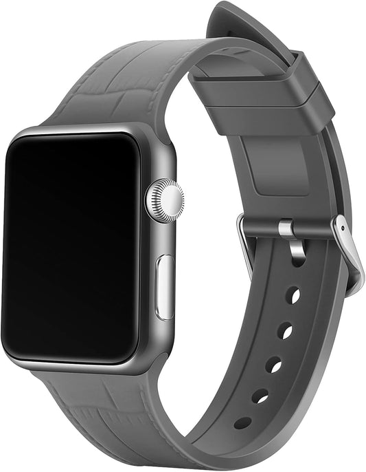 Compatible with Apple Watch Strap 42Mm/44Mm/45Mm, Comfortable Soft Silicone Sports Wristband, Replace Apple Watchband, Suitable for Iwatch Series SE7/6/5/4/3/2/1