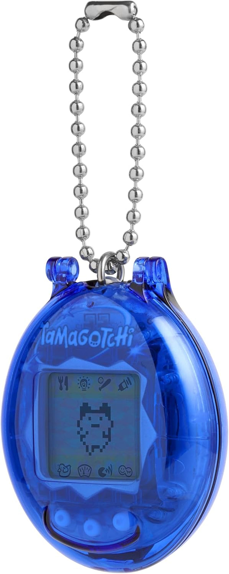 Bandai  Original Celebration Translucent Shell with Hard Case |  Original Cyber Pet 90S Adults and Kids Toy with Chain | Retro Virtual Pets Are Great Toys or Gifts for Ages 8+ BanUK