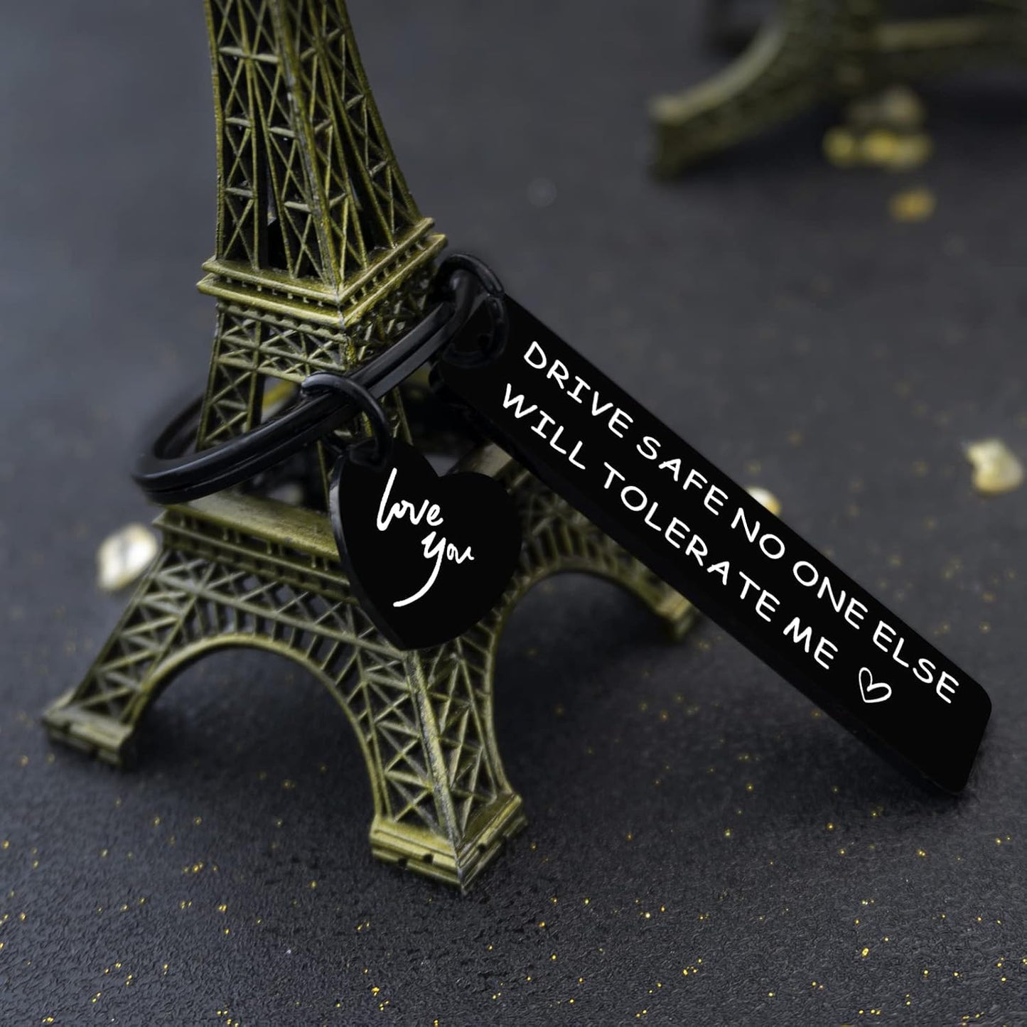 Drive Safe Keychains for Boyfriend Husband Gifts Birthday or Anniversary Presents for Husband Wife Girlfriend Family