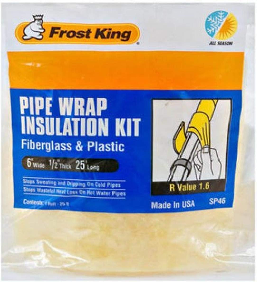 Products SP46 Fiberglass Pipe Insulation Kit