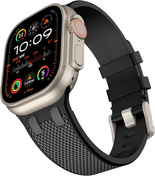 Band Compatible with Apple Watch 42/44/45/46/49Mm for Women Men,Fashion Bicolor Stitching Wristband Replacement Straps for Iwatch Ultra 2 Ultra SE Series 10 9 8 7 6 5 4 3 2 1