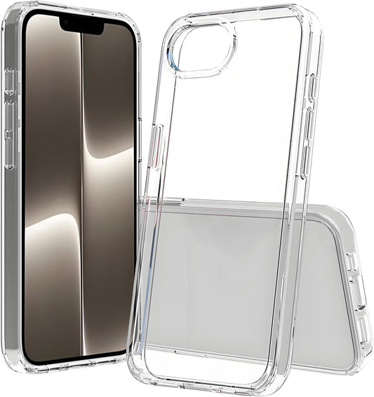 Phone Case Compatible with Iphone 16E 2025, Clear Case Shockproof Protective Bumper Slim Cover for 6.1 Inch
