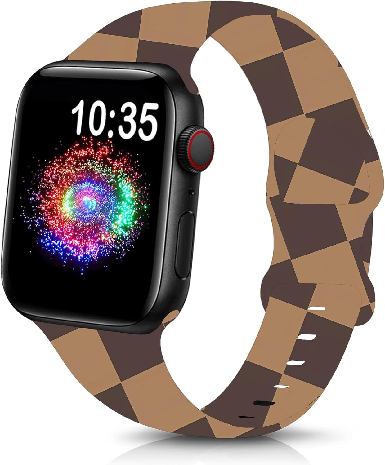 Cute Sport Wristband Compatible with Apple Watch Band 40Mm 44Mm 46Mm 41Mm 45Mm 38Mm 42Mm 49Mm,Soft Silicone Replacement Strap for Iwatch Series 10 9 Ultra SE 8 7 6 5 4 3 2 1 for Women Men
