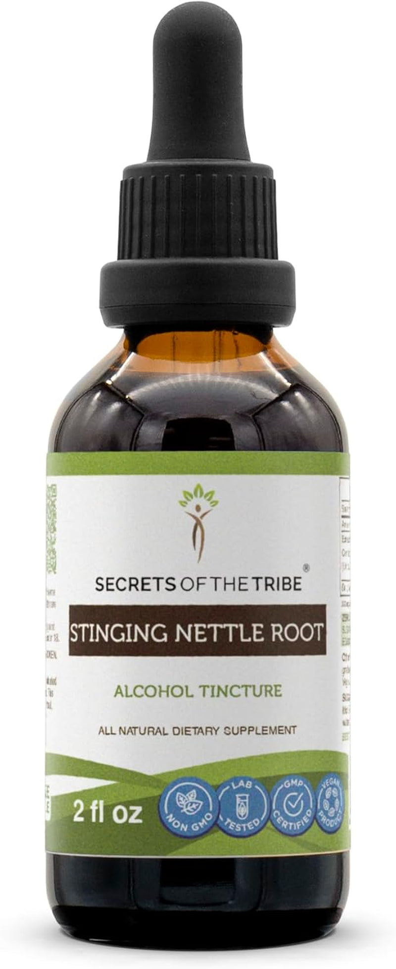 -Stinging Nettle Root Tincture Alcohol Extract, Stinging Nettle (Urtica Dioica) Dried Root 4 OZ TLBH