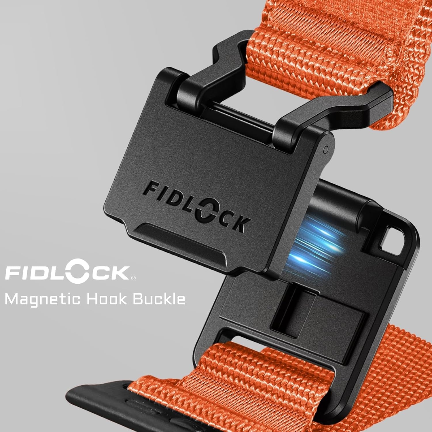 R-Nylon Fidlock Magnetic Buckle Band and Magnetic Watchband Compatible with Apple Watch Ultra Band - Durable Bands for Iwatch Series 10 46Mm, 9/8/7 45Mm, SE/6/5/4 44M