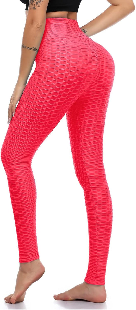 Workout Leggings for Women High Waist Yoga Pants Running Butt Lift Tights Slimming Booty Leggings