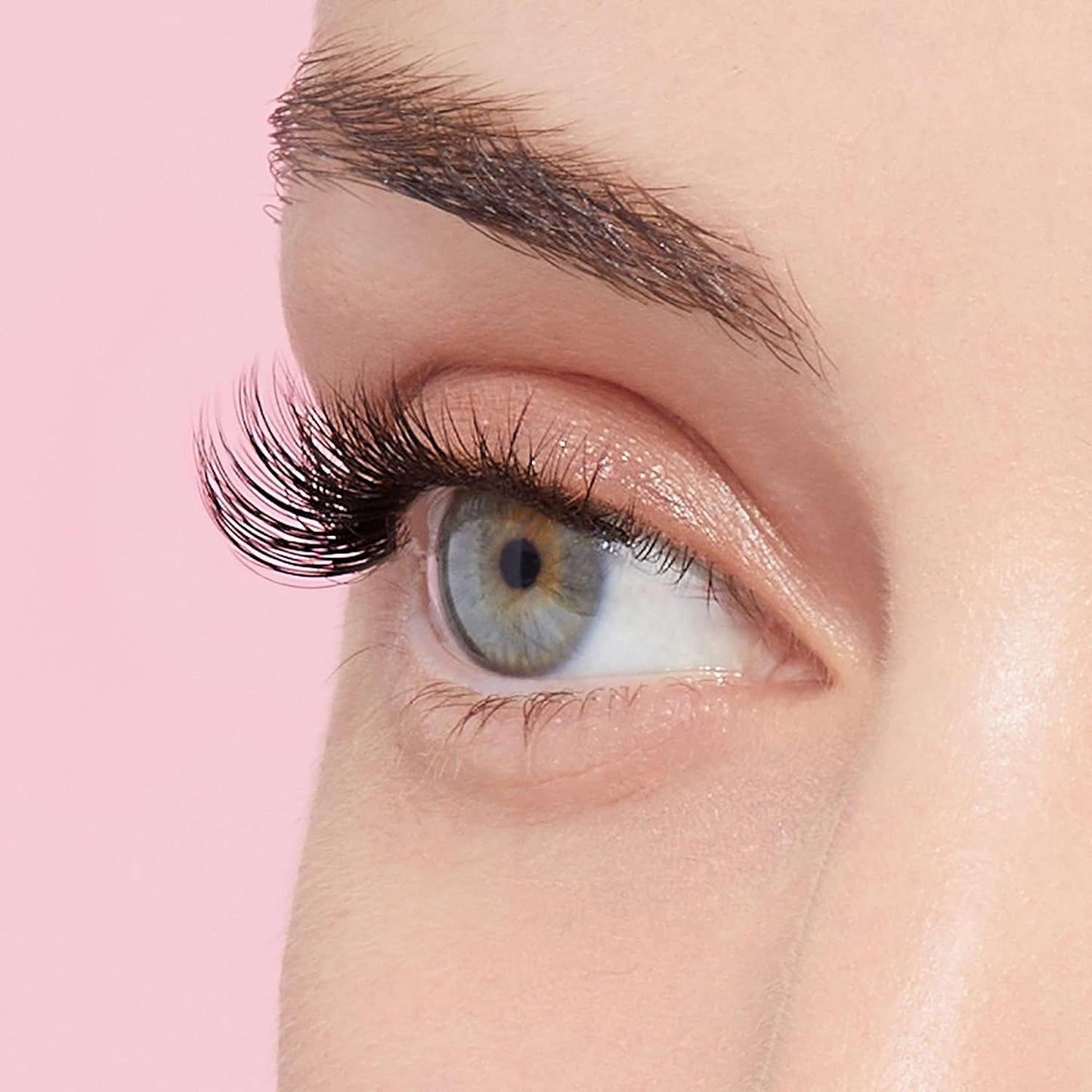 KISS  Falsies False Eyelashes, Lash Clusters, Natural', 12 Mm, Includes 20 Clusters, 1 Applicator, Contact Lens Friendly, Easy to Apply, Reusable Strip Lashes