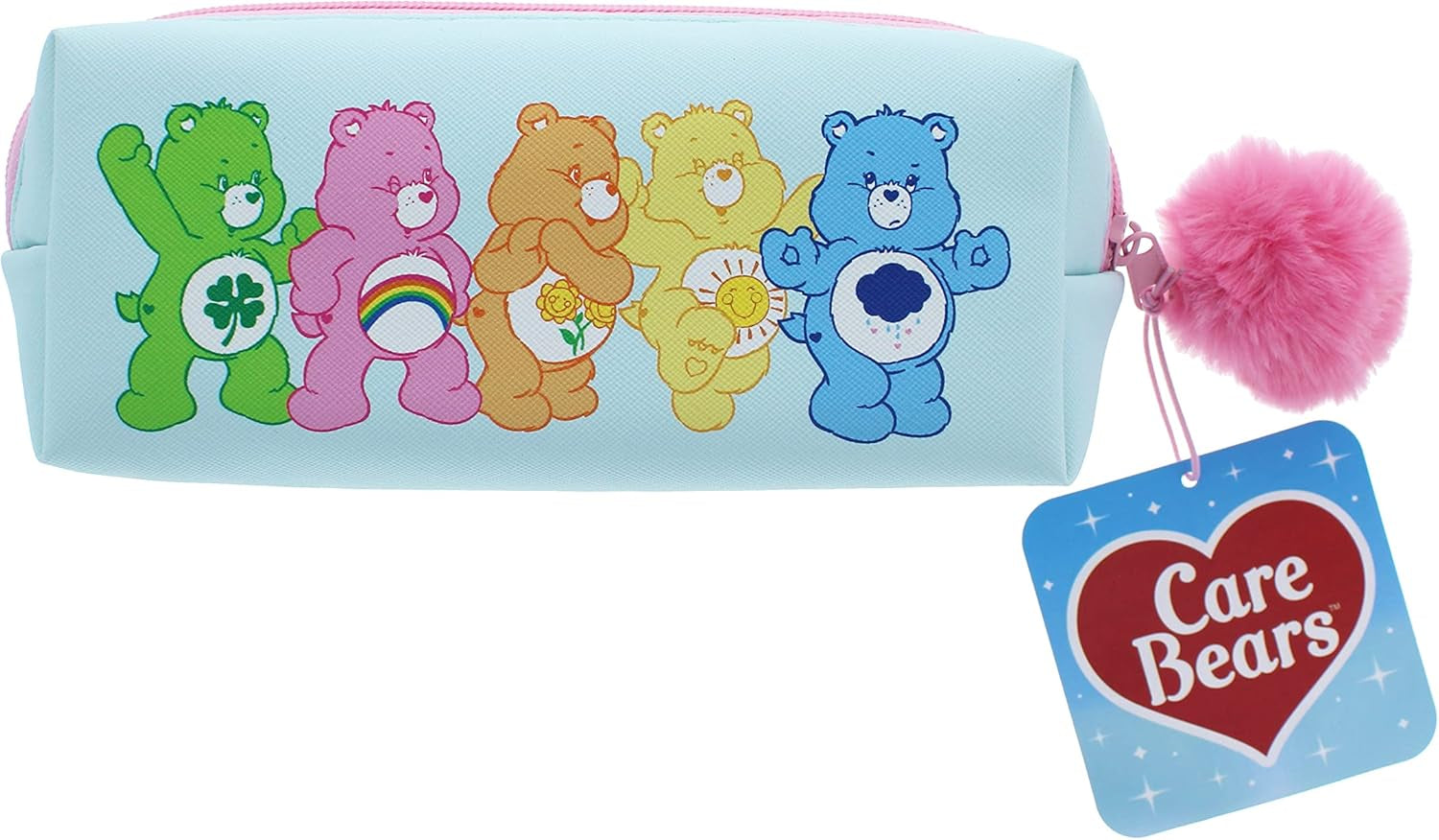 Care Bears Pencil Case | Cute Pen Holder for Girls | School Stationery | Back to School Gift | Care Bears Stationery UK