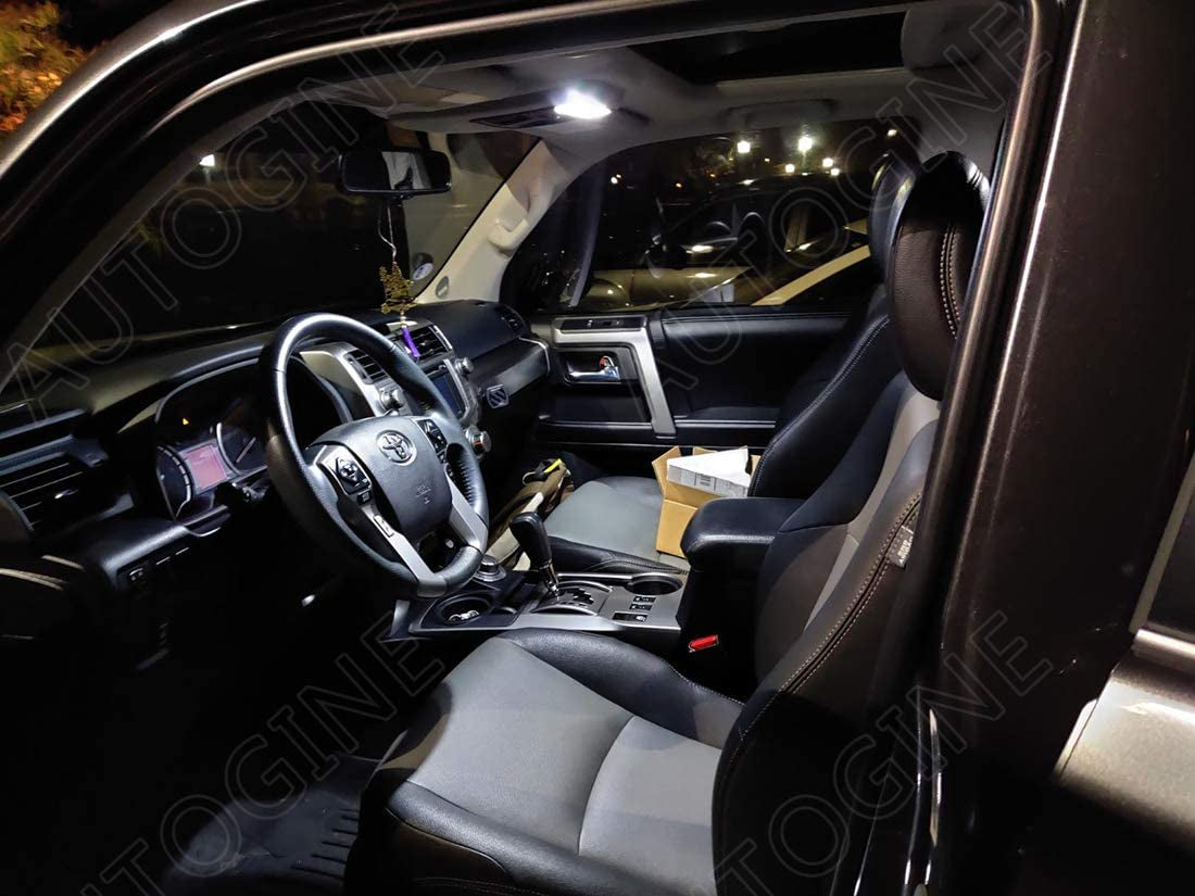 White LED Interior Lights Kit for Toyota RAV4 2016 2017 2018 2019 2020 2021 2022 Super Bright 6000K Interior LED Lights Bulbs Package + Install Tool