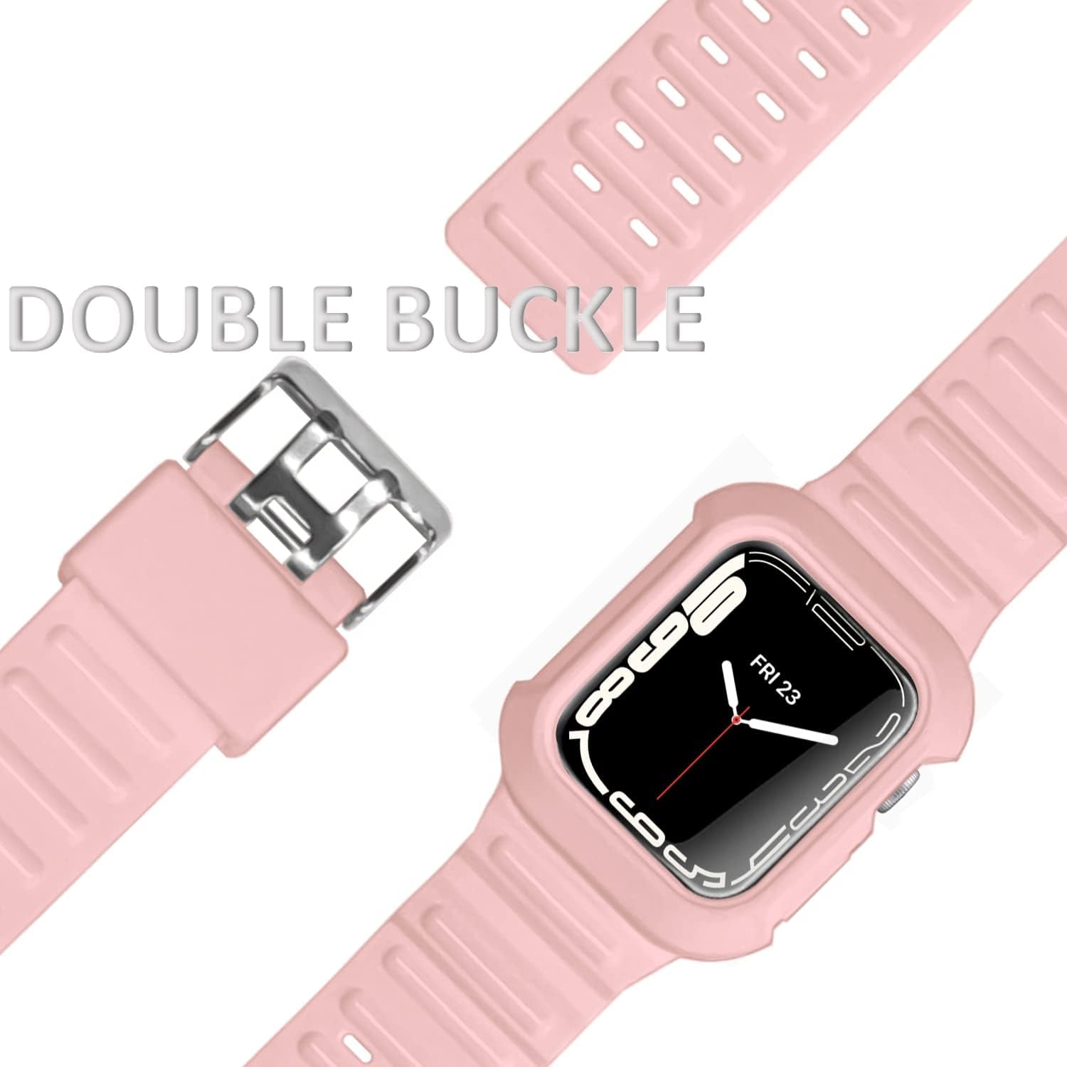 Case Bands Compatible with Apple Watch Band 38Mm 40Mm 41Mm 42Mm 44Mm 45Mm, Compatible with Iwatch Bands Serise 7 6 5 4 3 2 1 SE for Women Men