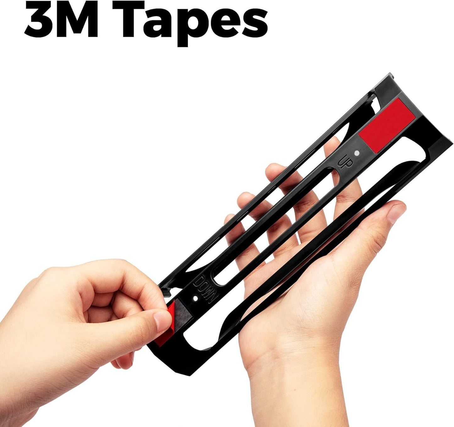 K Cup Holder for Keurig: Coffee Pod Holder for Counter Small Space - Kcup Holders for Wall Mount (2, Black)