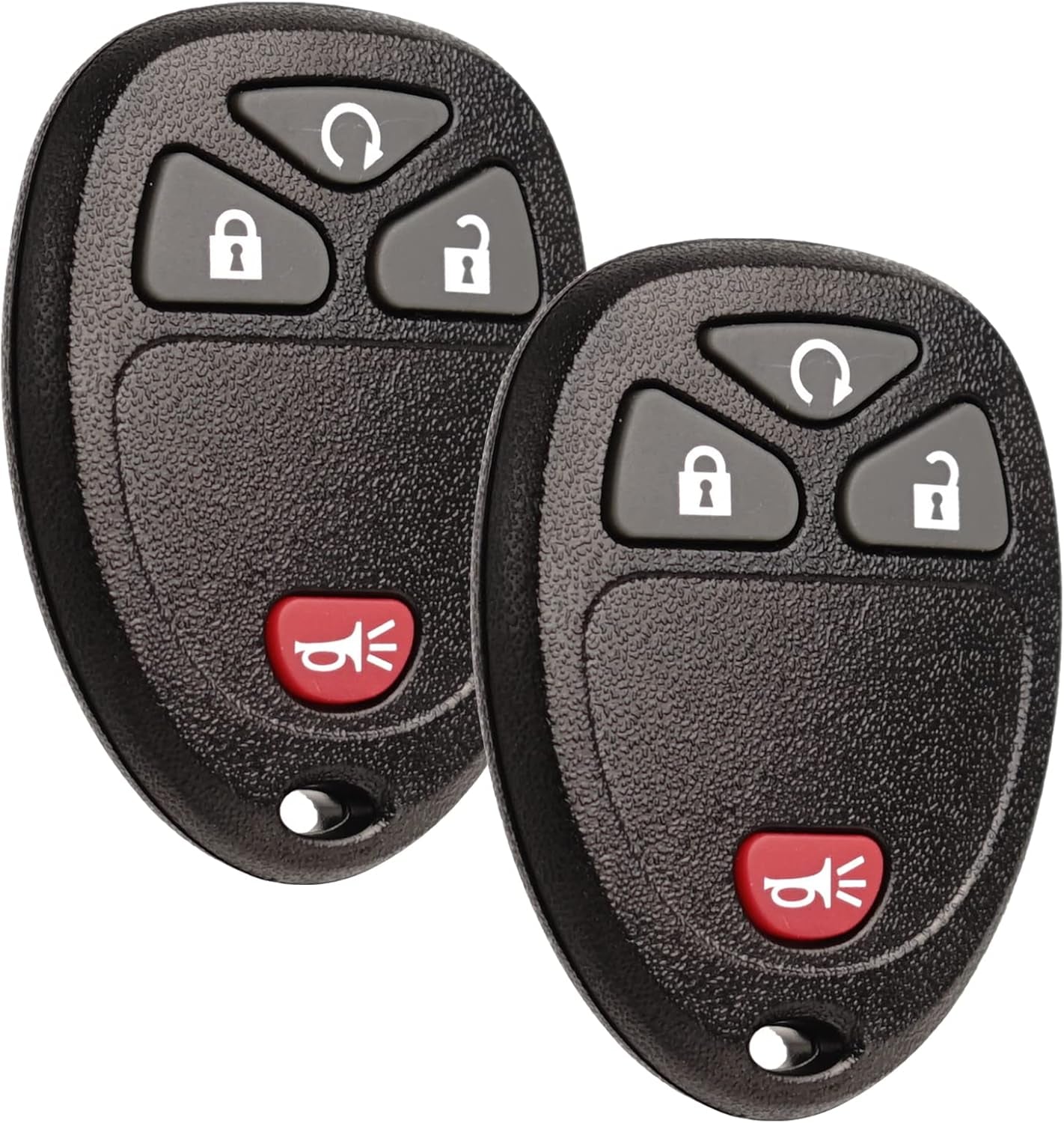 Keyless Entry Remote Start Control Key Fob Replacement Fits Chevy Silverado Avalanche Equinox Express Traverse GMC Yukon Sierra 1500 2500 3500 HD Acadia 2007 2008 2009 2010 2011 2012 2013 OUC60270