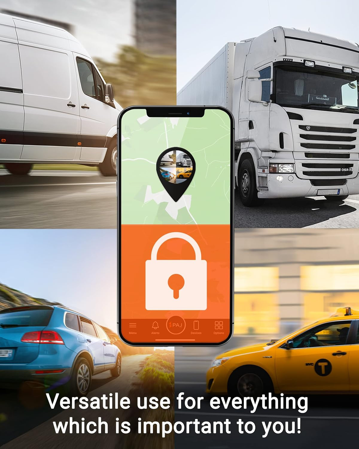 Vehicle Finder 4G, 1.0 - Cellular Connected, Real Time Tracking GPS Tracker for Cars, Motorcycles, Trucks & More - Versatile & Secure Fleet Management