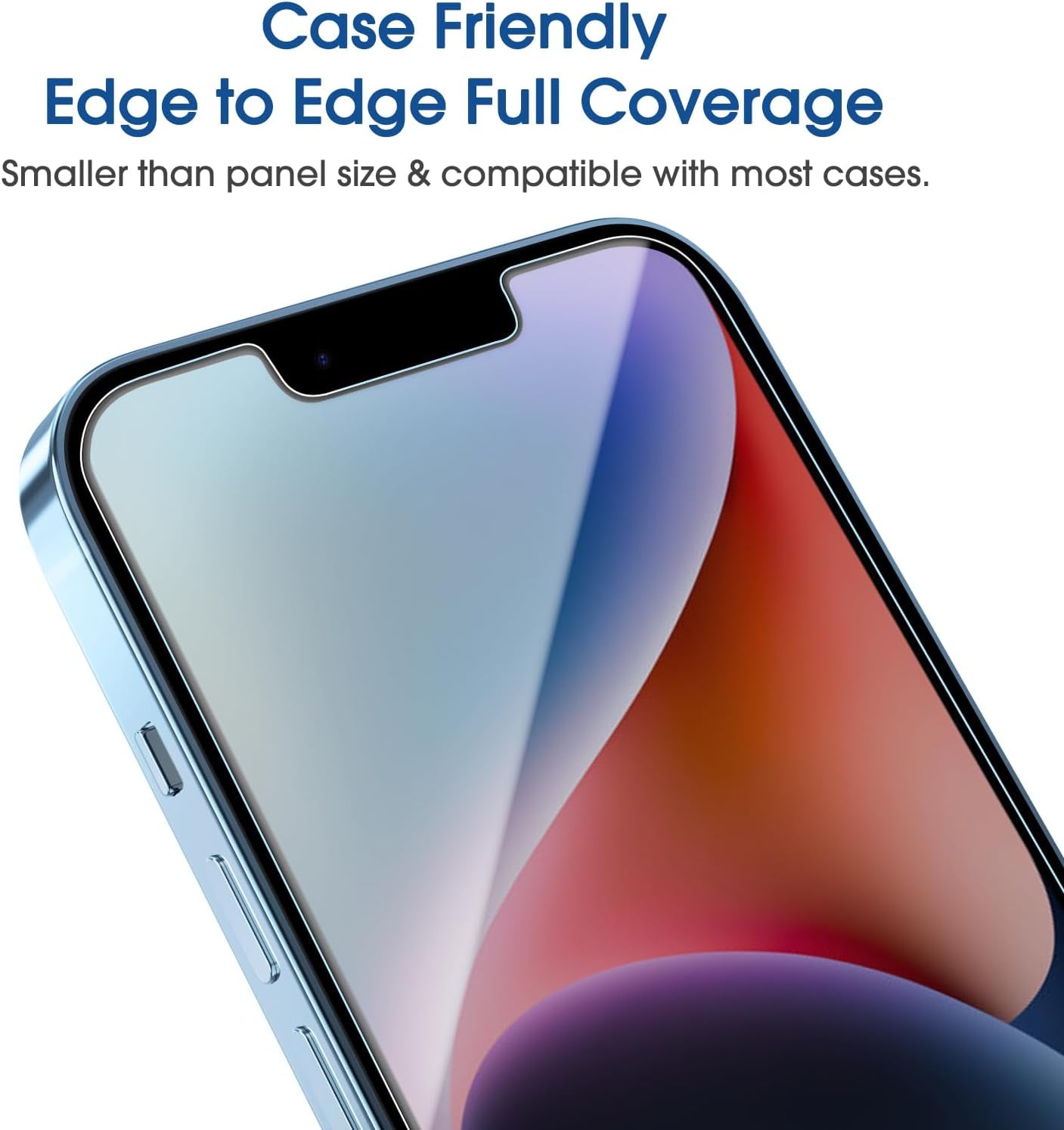 Essential Screen Protector for Iphone 16E Iphone 14 Iphone13 Iphone 13 Pro 6.1", Premium 9H+ Tempered Glass, Anti-Scratch, Hd-Clear and Touch-Sensitive, Case Friendly, 2 Pack