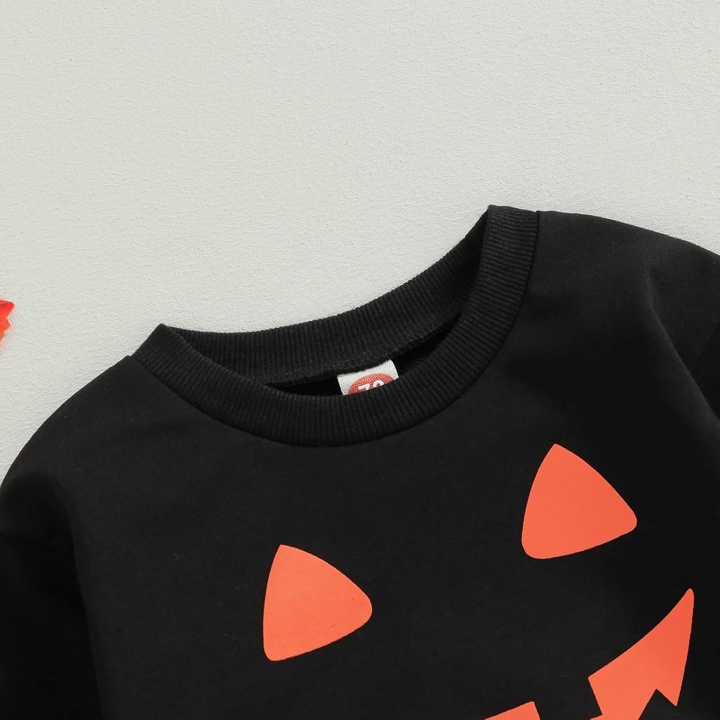 Halloween Baby Girl Boy Outfits Pumpkin Sweatshirt Long Sleeve Hoodies Halloween Baby Costume Toddler Fall Clothes