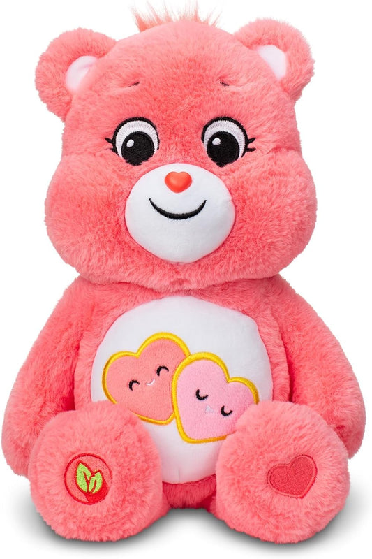 | Love-A-Lot Bear 35Cm Medium Plush | Collectable Cute Plush Toy, Cuddly Toys for Children, Soft Toys for Girls Boys, Cute Teddies Suitable for Girls and Boys Ages 4+ | Basic Fun 22084 UK UK