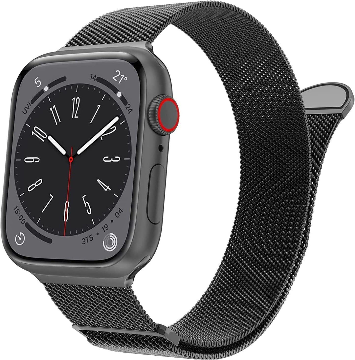 Compatible with Apple Watch Band, Milanese Loop for Apple Watch Band 38Mm 40Mm 41Mm 42Mm 44Mm 45Mm 49Mm, Compatible Apple Watch Series 9, Ultra 2, SE, Ultra, 8 7 6 5 4 3 2 1
