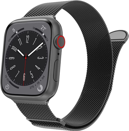 Compatible with Apple Watch Band, Milanese Loop for Apple Watch Band 38Mm 40Mm 41Mm 42Mm 44Mm 45Mm 49Mm, Compatible Apple Watch Series 9, Ultra 2, SE, Ultra, 8 7 6 5 4 3 2 1