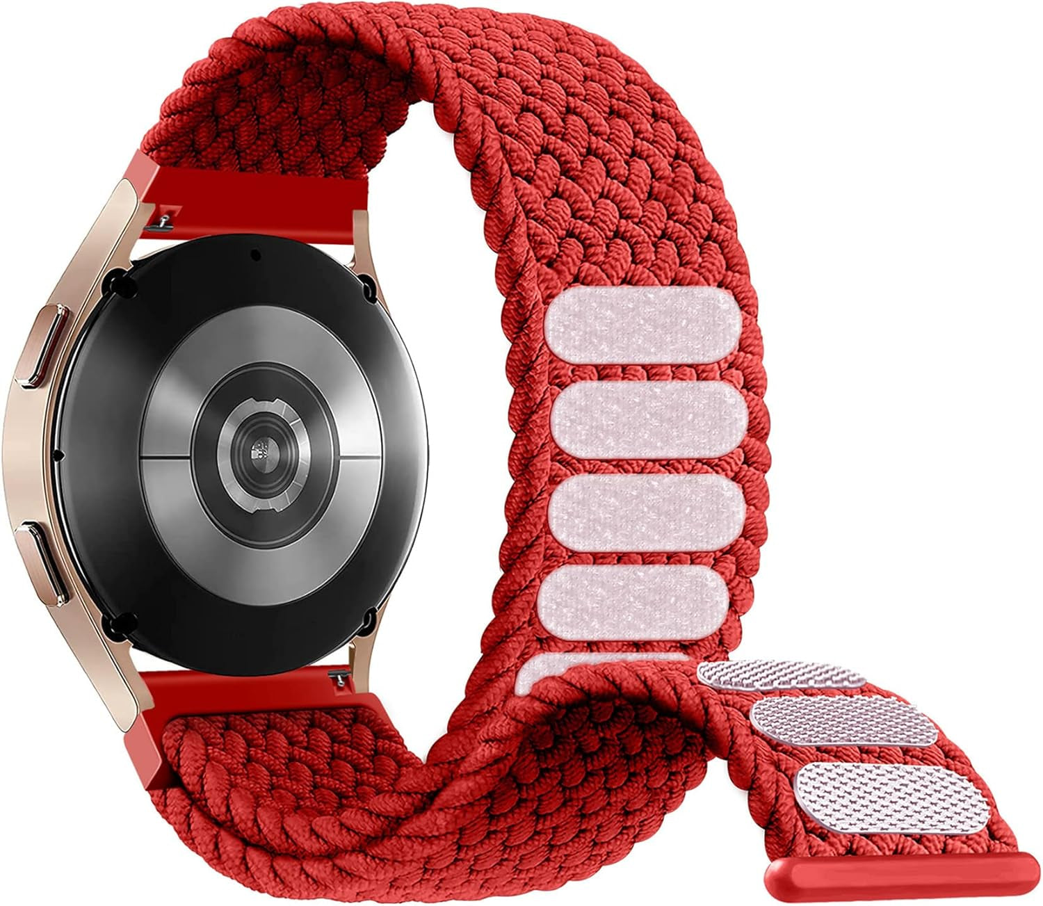 Nylon Band for Samsung Galaxy Watch 5 40Mm 44Mm/5 Pro 45Mm,Braided Solo Loop Elastics Strap for Galaxy Watch 4 40Mm 44Mm/4 Classic 42Mm 46Mm/Galaxy Watch 3 41Mm/Active 2 40Mm 44Mm