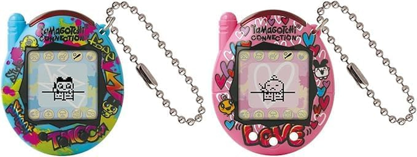 Bandai Connection Digital Pet True Friends Double Pack Virtual Pet Electronic Toys with Infra-Red Connection | Gifts for Couples Siblings or Friends BanUK
