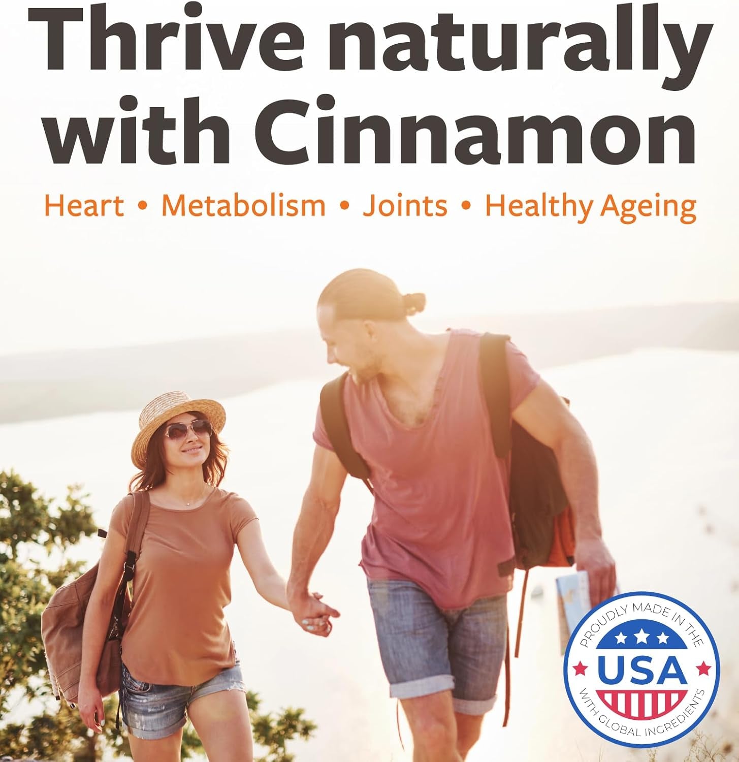 USDA Organic Ceylon Cinnamon (120 Tablets) 1000Mg Cinnamon Quill Powder per Serving - Natural Cinnamon Supplements for Effective Metabolism, Cognative, Joint, Immune Support - (No Capsules or Pills) TLBH