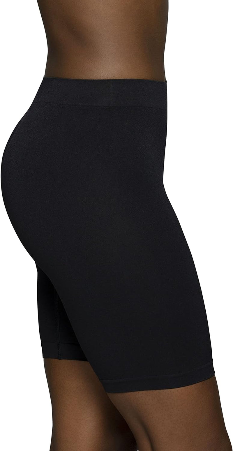 Women'S Seamless Slip Shapewear Shorts, No Show Look under Dresses, Skirts & Pants