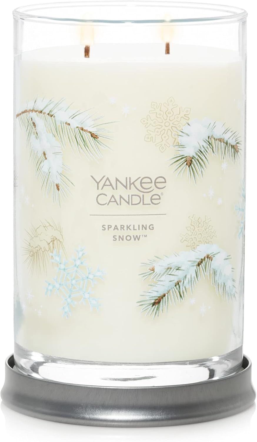 Balsam & Cedar Scented, Classic 22Oz Large Jar Single Wick Candle, over 110 Hours of Burn Time, Ideal Holiday Gift