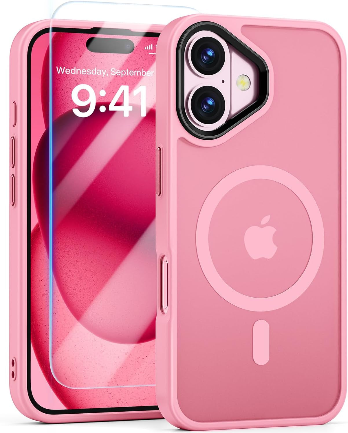 Magnetic for Iphone 16E Case 2025 [Anti-Yellowing] [12FT Military Drop Protection] [Fit for Magnetic Accessories] Sleek Anti-Scratch Case for Iphone 16E, 6.1-Inch, Clear