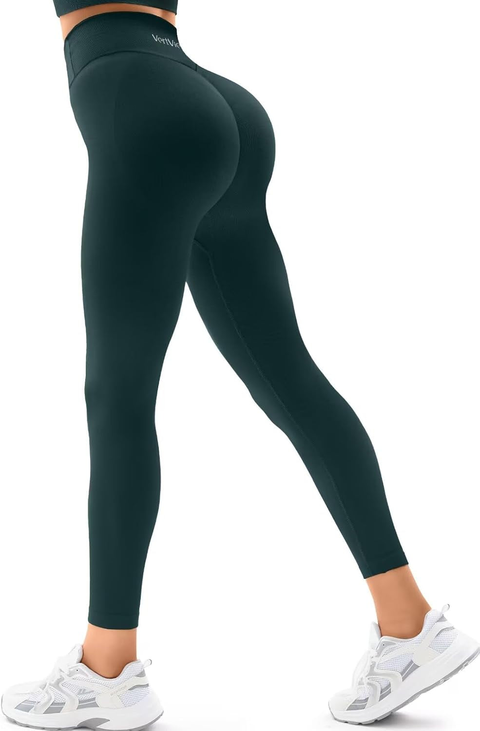 Scrunch Butt Lifting Leggings for Women Tummy Control Crossover Gym Workout Leggings High Waisted Yoga Pants