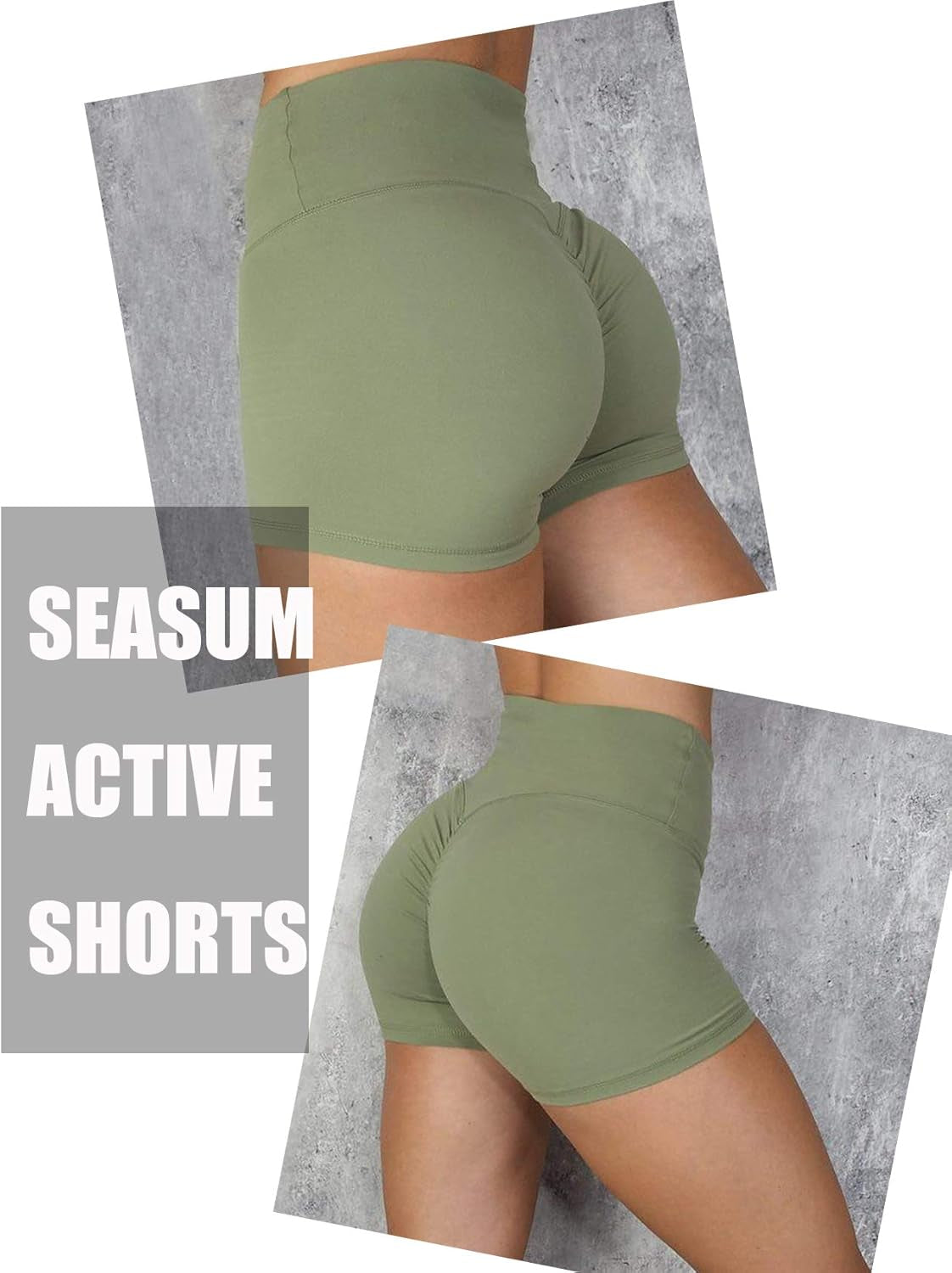 Women Scrunch Booty Sexy Shorts High Waist Gym Workout Butt Lifting Yoga Short Hot Costume Outfit