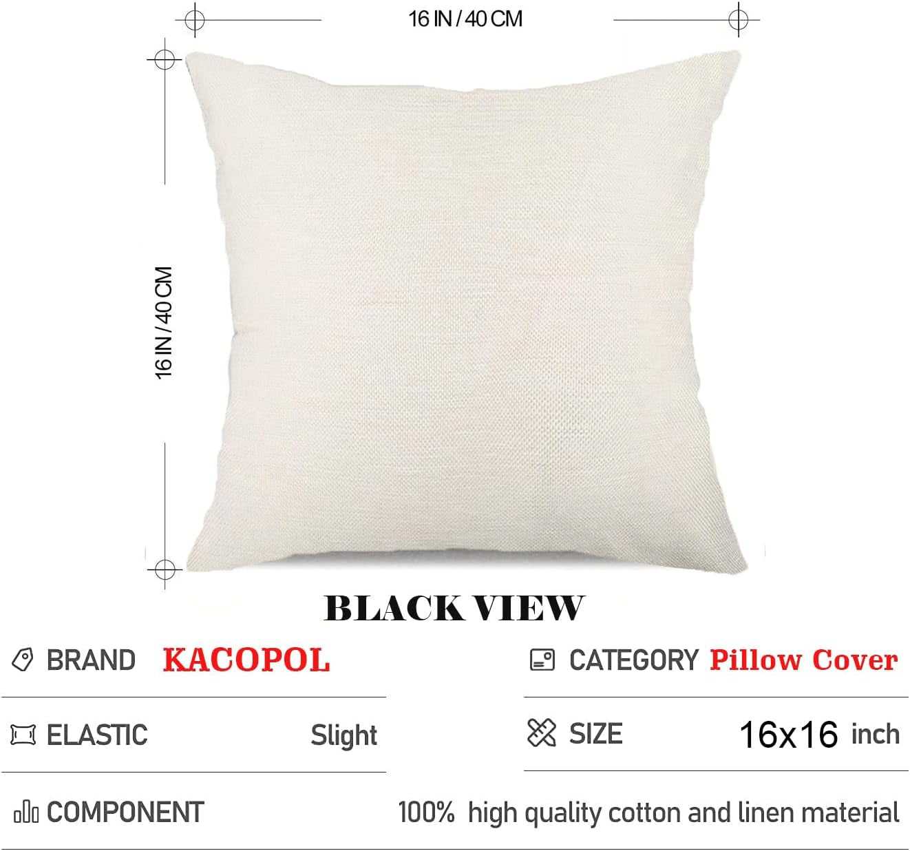 Christmas Decorations Pillow Covers 16×16 Set of 4 Snowflake Santa Snowman Merry Christmas Tree Joy Balls Xmas Rustic Winter Holiday Throw Pillows Christmas Decor Cushion Cases Grey-16