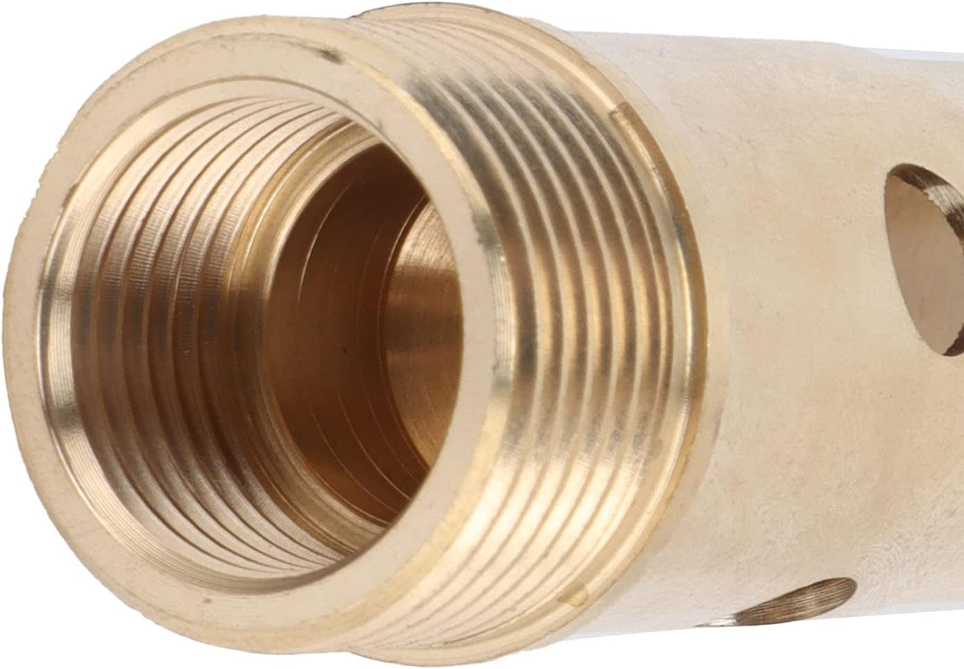 Brass Bubbling Fountain Nozzle, G1/2 Female Thread G3/4 Male Thread Spray Head Pond Sprinkler for Garden Pond Amusement Parks Library