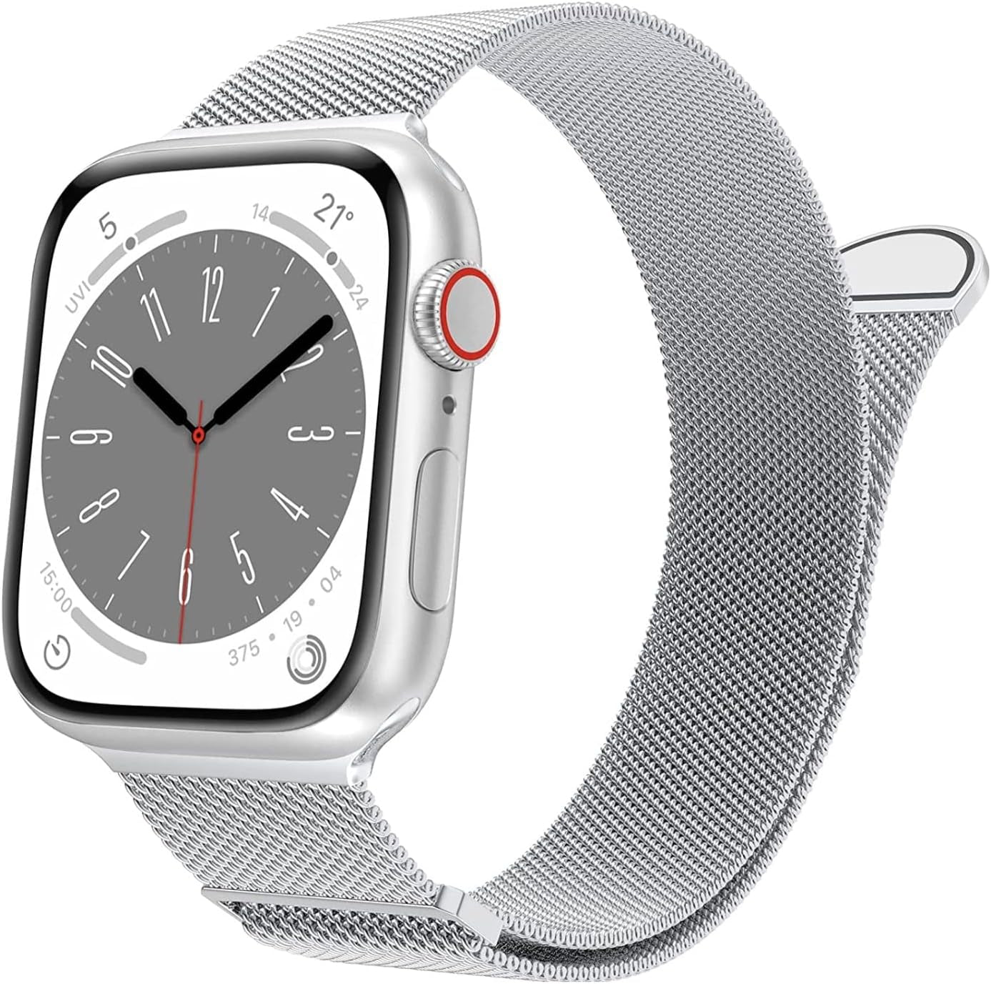 Compatible with Apple Watch Band, Milanese Loop for Apple Watch Band 38Mm 40Mm 41Mm 42Mm 44Mm 45Mm 49Mm, Compatible Apple Watch Series 9, Ultra 2, SE, Ultra, 8 7 6 5 4 3 2 1
