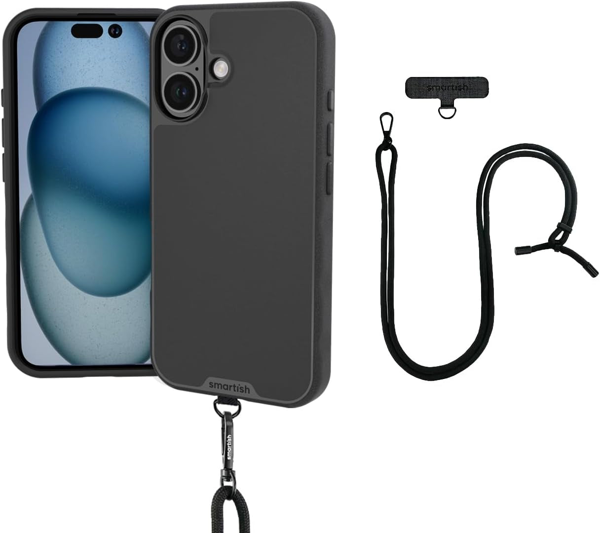 ® Iphone 16E Magsafe Case - Gripmunk Magnetic Slim Case [Lightweight + Protective] Thin Grip Cover with Microfiber Lining for Apple Iphone 16E 2025 - Black Tie Affair