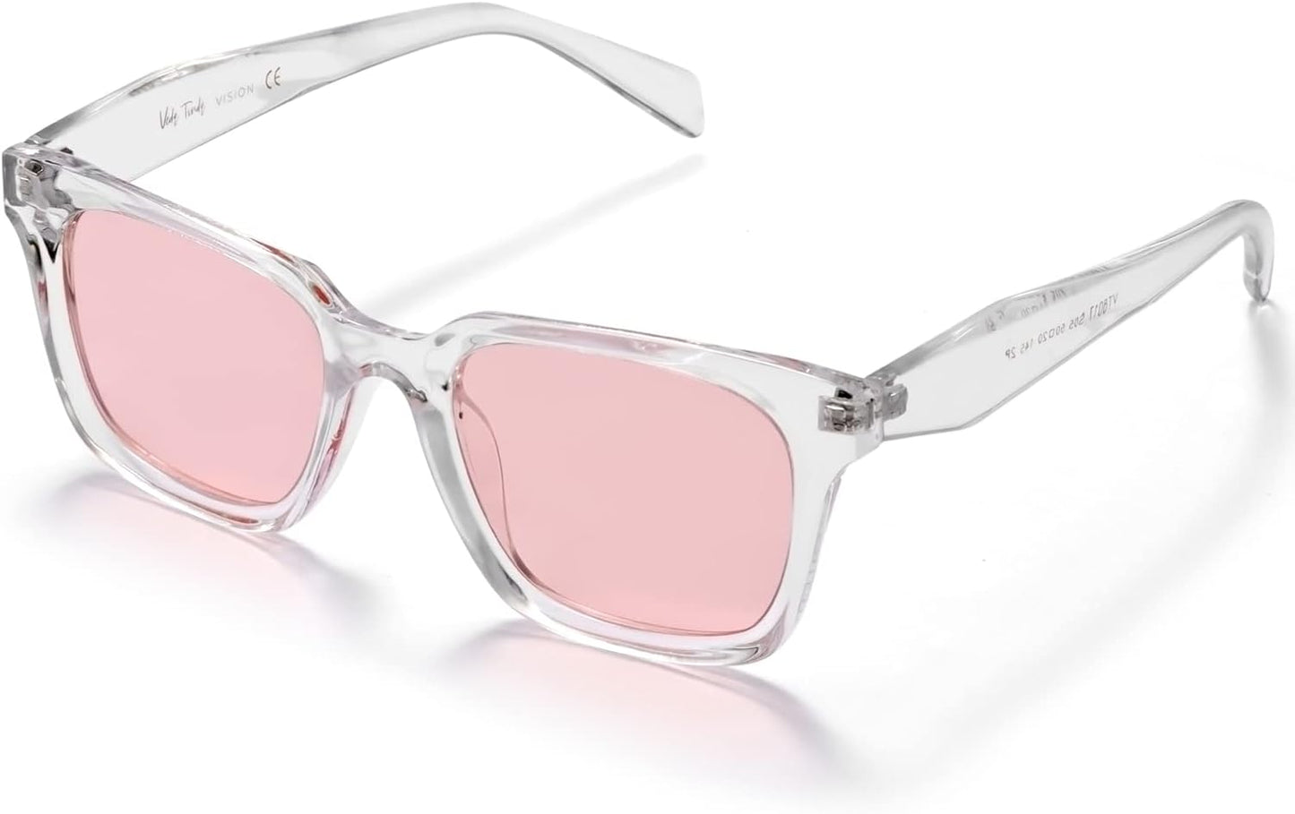 Rectangle Sunglasses Men Tinted Polarized Big Square Retro 90S Vintage Y2K Glasses for Women UV Protection